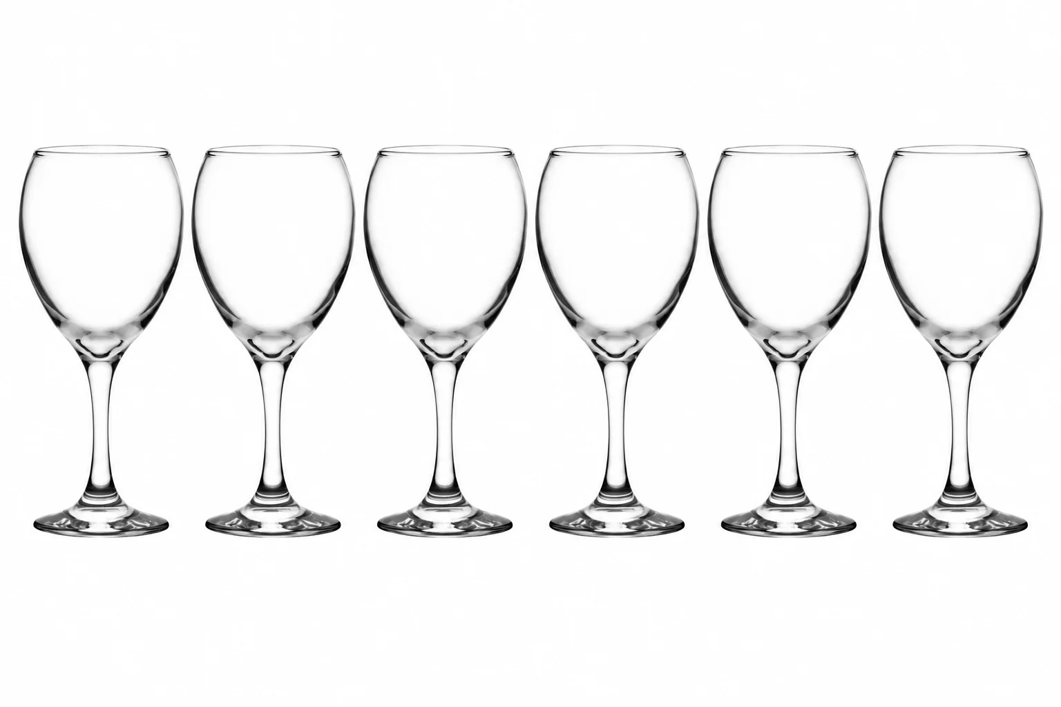 Set 6 pahare, 420 ml, Sticla, Cesiro
