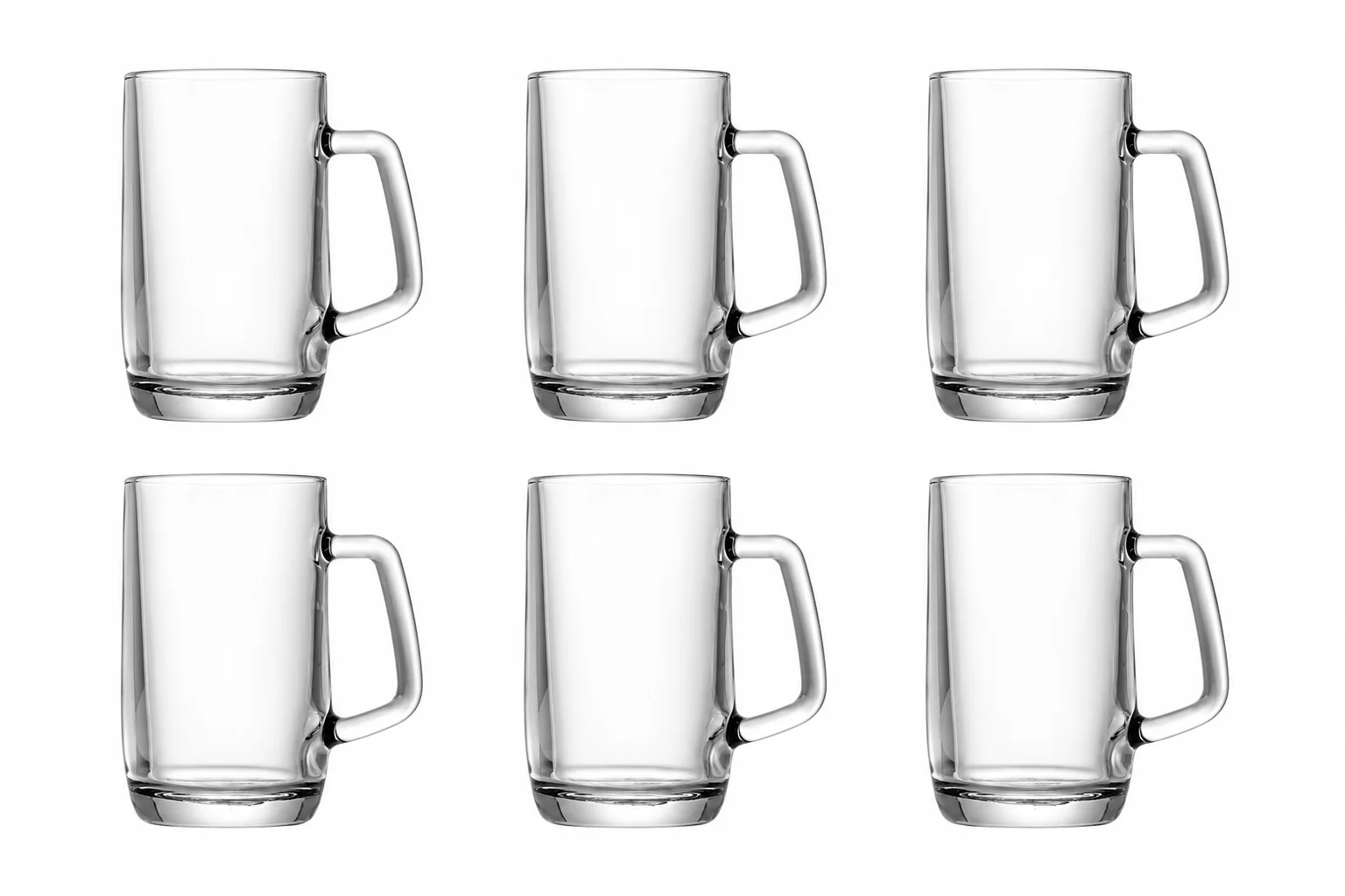 Set 6 halbe, 500 ml Prince, Sticla, Cesiro