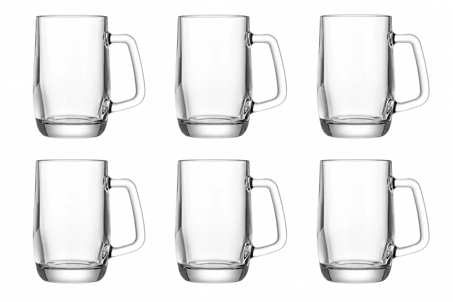 Set 6 halbe, 400 ml Prince, Sticla, Cesiro