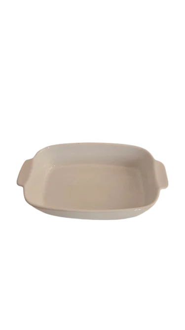 Vas termorezistent, 31x18.5, x6.5, Cesiro, Alb 3