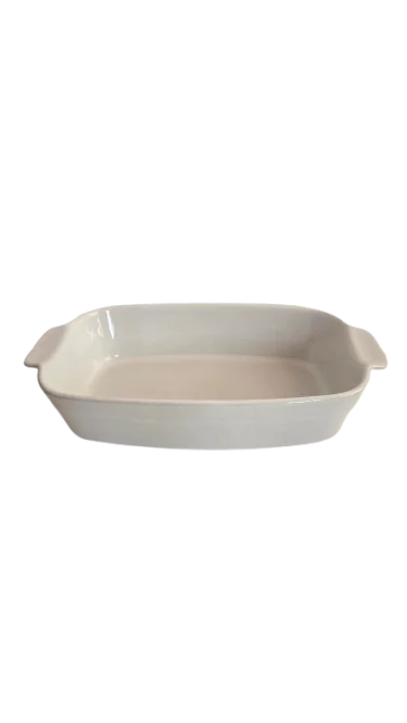 Vas termorezistent, 31x18.5, x6.5, Cesiro, Alb 4