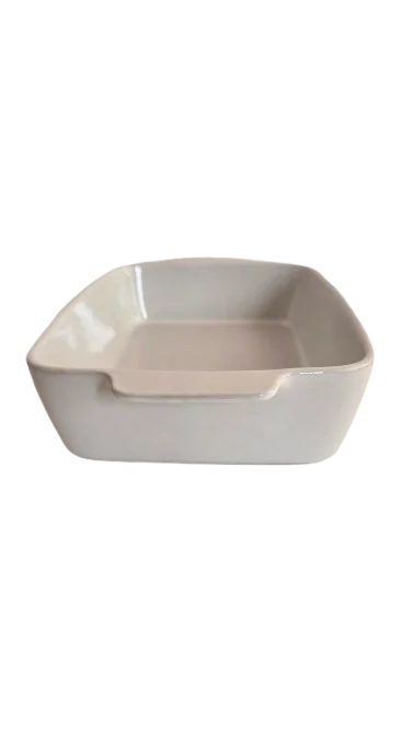 Vas termorezistent dreptunghiular, 32.5x20.5x6.5, Cesiro, Alb 3
