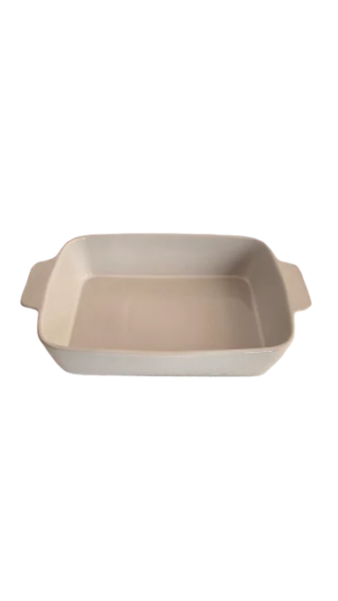 Vas termorezistent dreptunghiular, 32.5x20.5x6.5, Cesiro, Alb 6