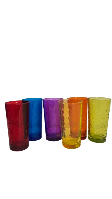Set 6 pahare, 245 ml, Cesiro, Multicolor 4