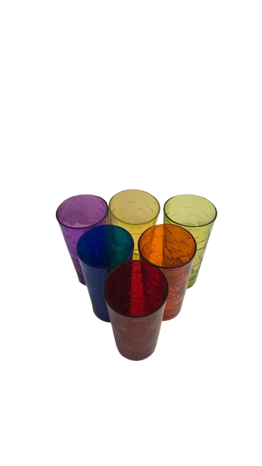 Set 6 pahare, 245 ml, Cesiro, Multicolor 5