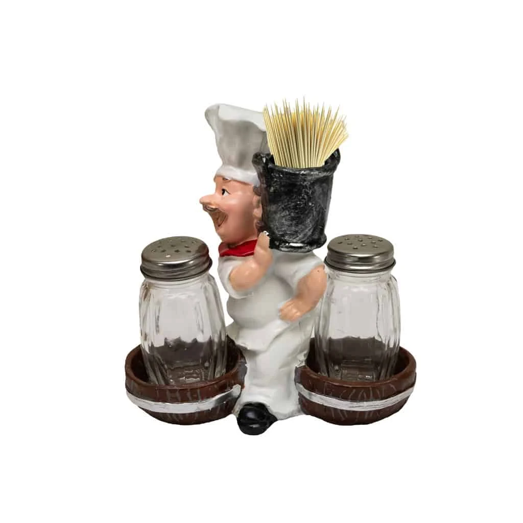Set solnite cu figurina bucatar, 2 piese, imagine 2