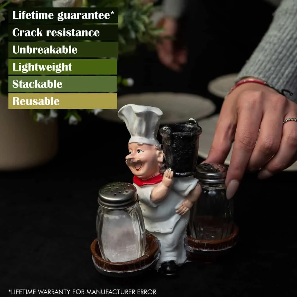 Set solnite cu figurina bucatar, 2 piese, imagine 6