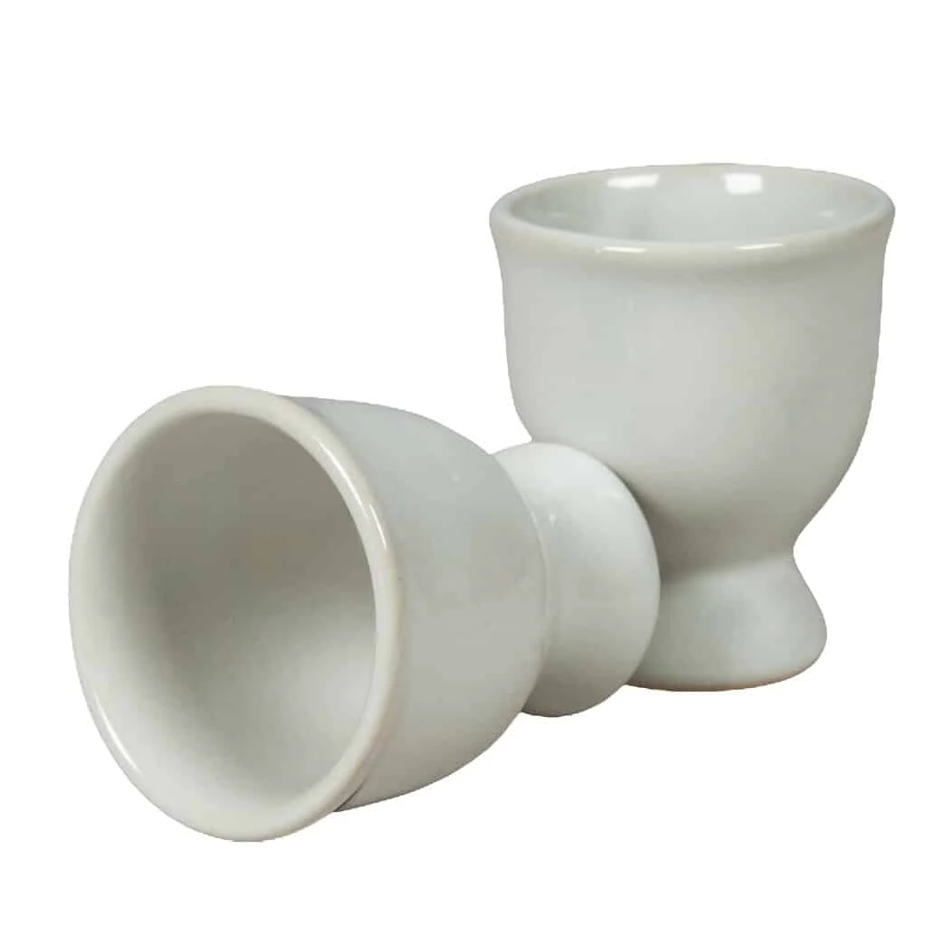 Set 6 suporturi de ou alb arctic, 6.5 cm, imagine 5