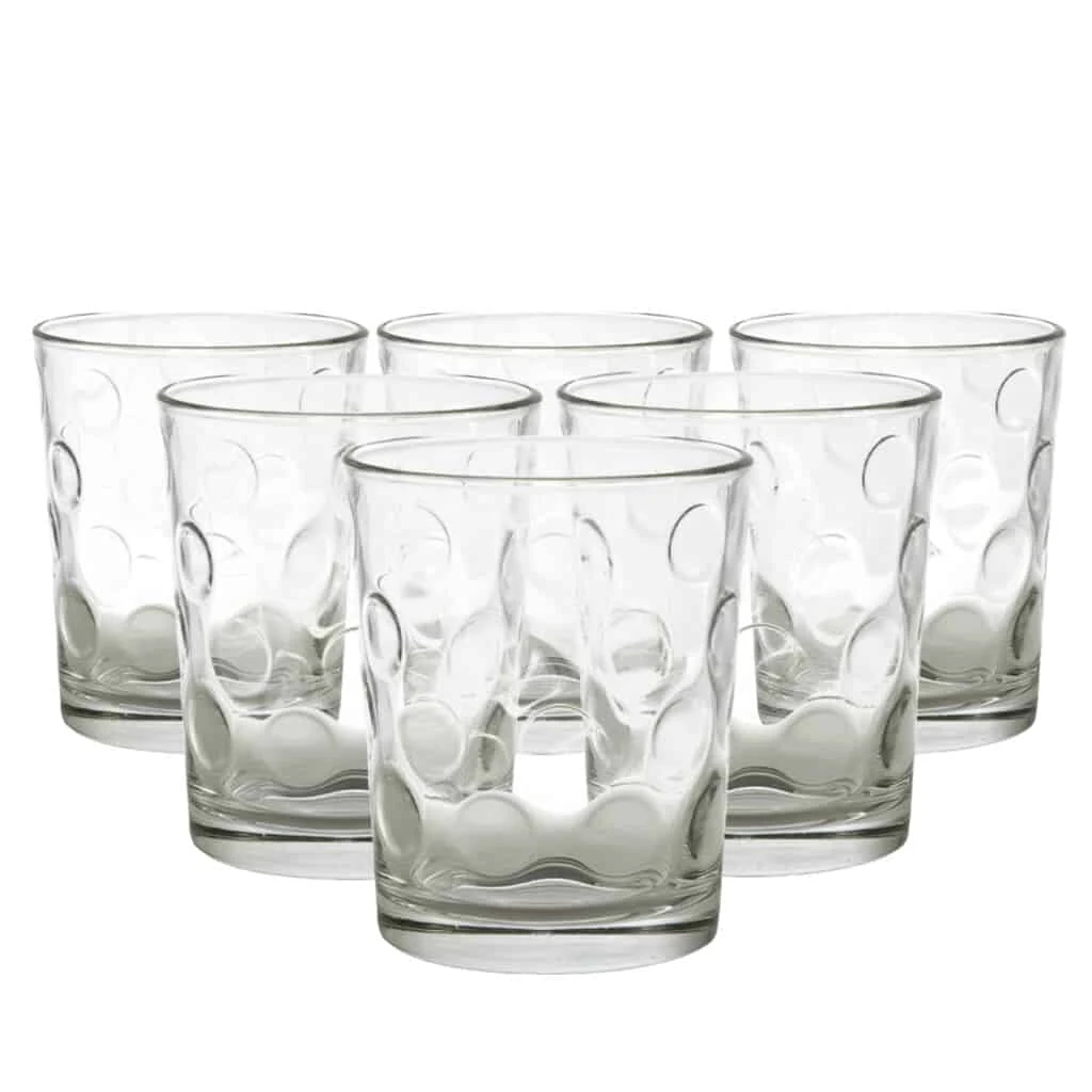Set 6 pahare de 155 ml din Glas, CESIRO