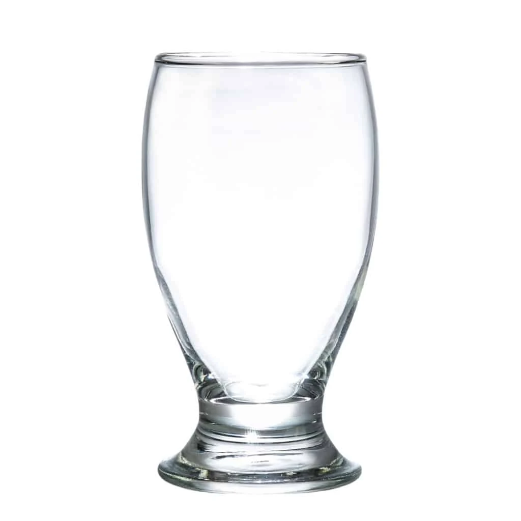 Set 6 pahare de 240 ml din sticla cu picior mic, CESIRO, imagine 6