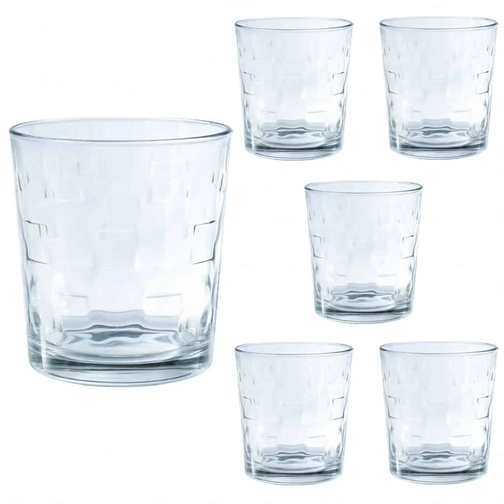 Set of 6 Glasses, Kyvos, 285 ml, Clear