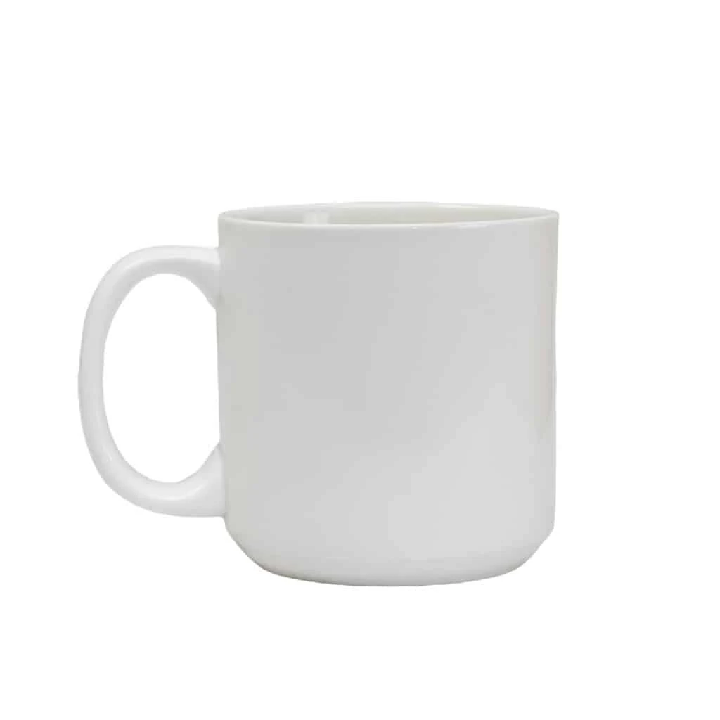 Set 4 cesti design italian din portelan alb, 350 ml, imagine 4