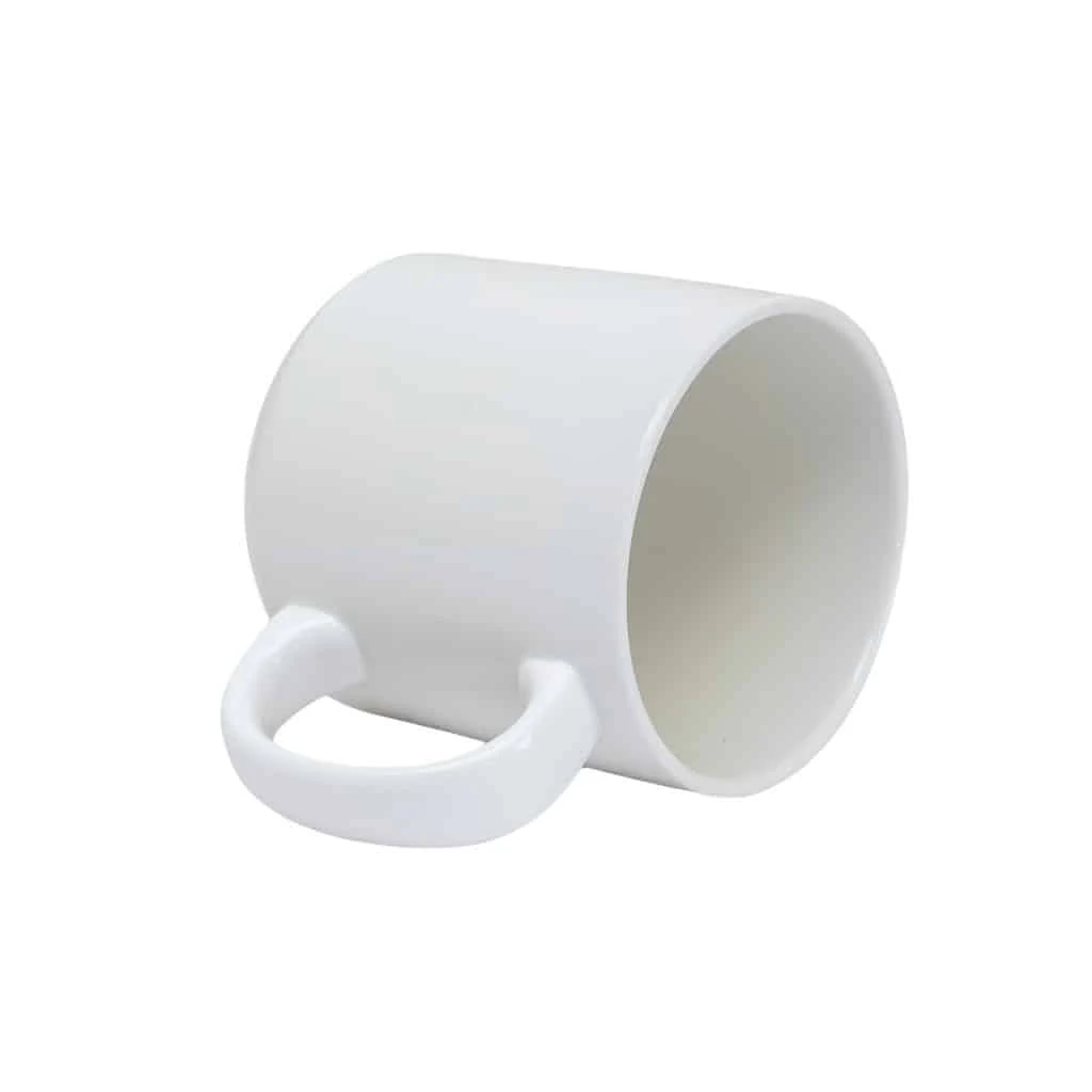 Set 4 cesti design italian din portelan alb, 350 ml, imagine 6