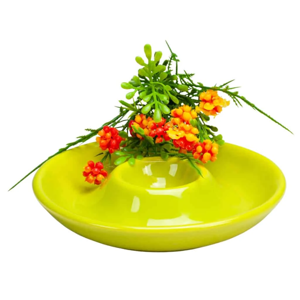 Suport de ou verde neon, ø 12 cm, imagine 3