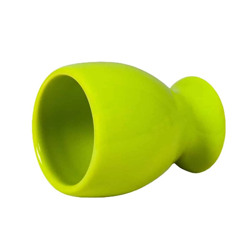 Set 6 suporturi de ou verde electric, 6 cm, imagine 5