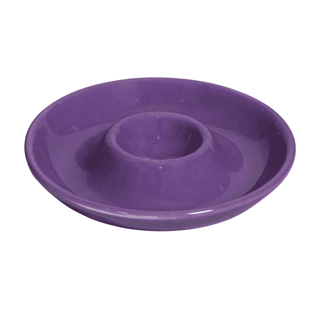 Suport de ou model farfurie,Ø 12 cm, Mov Violet