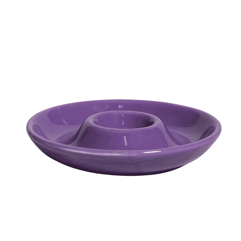 Suport de ou model farfurie, ø 12 cm, mov violet, imagine 4