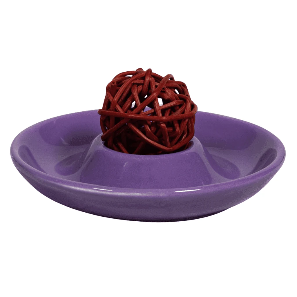 Suport de ou model farfurie, ø 12 cm, mov violet, imagine 5