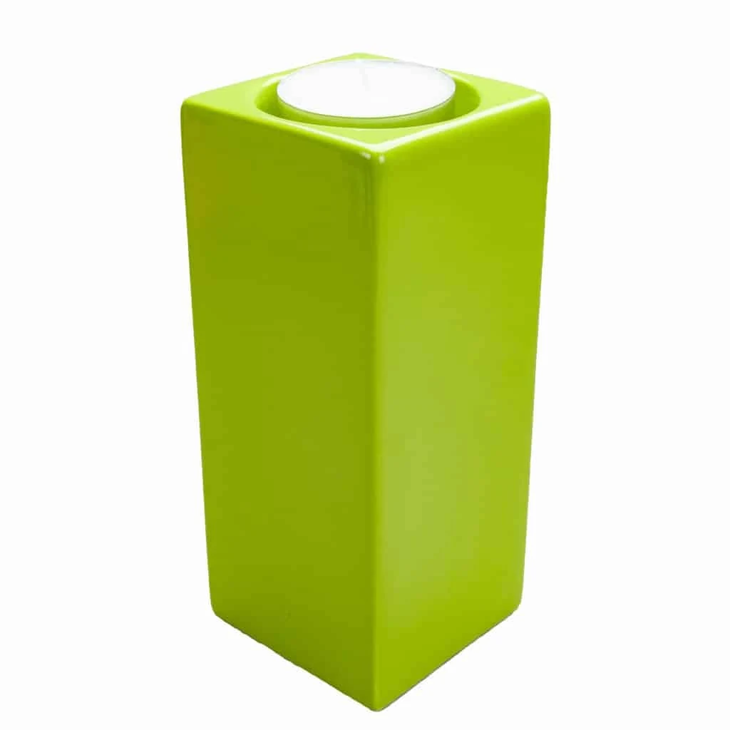 Suport lumânare Keramik, 20 cm, grün lime