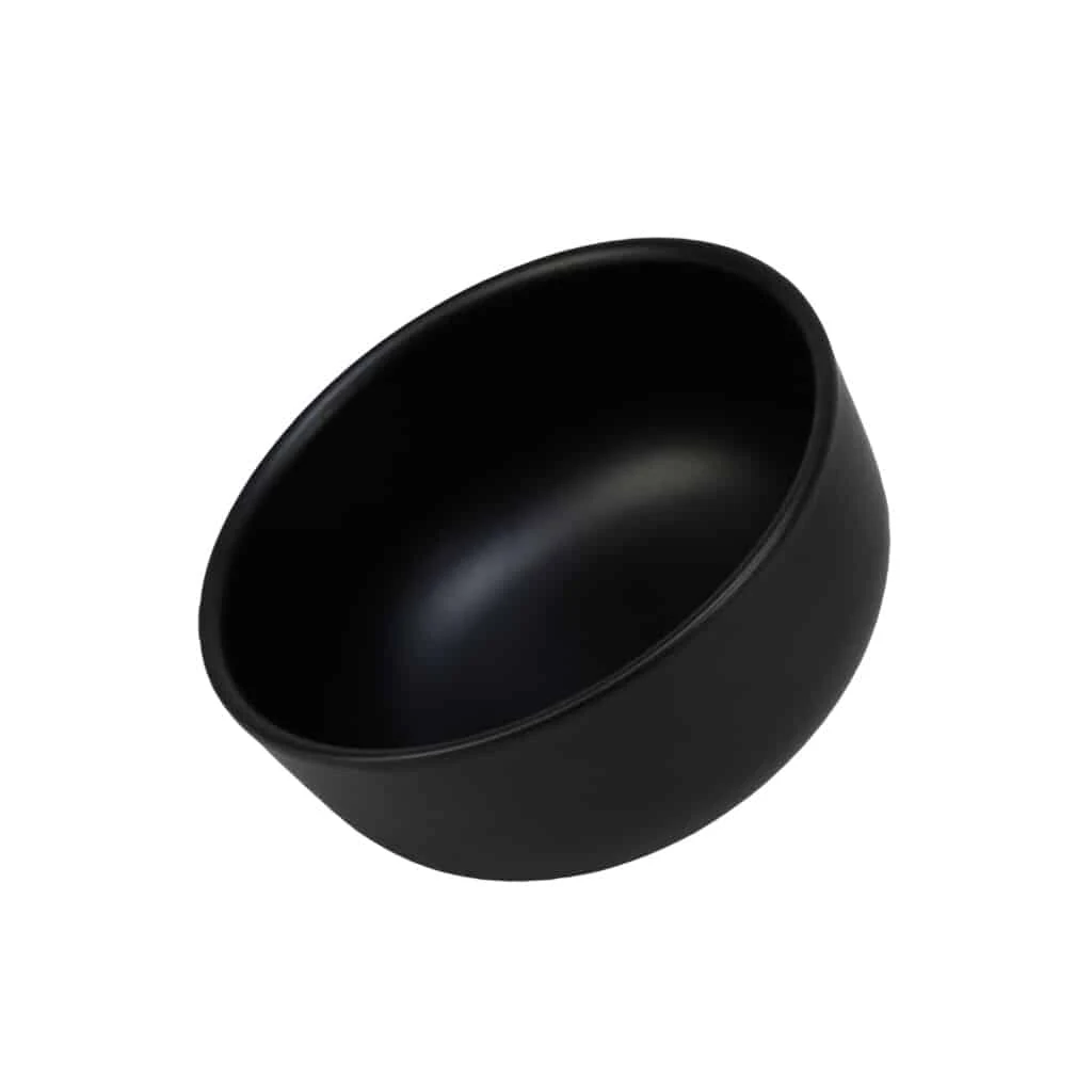 Vas termorezistent 1000 ml, schwarz