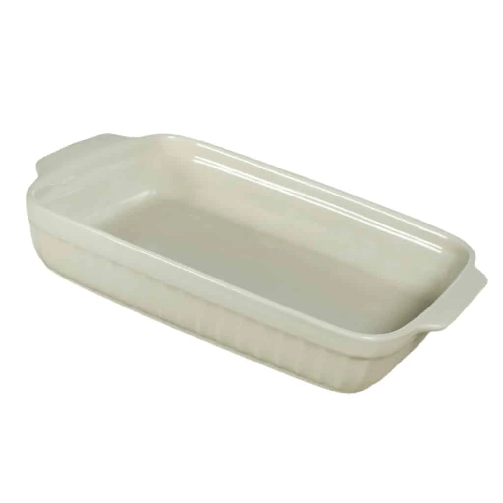 Vas termorezistent 36.5 x 25 x 7 cm, alb, imagine 2