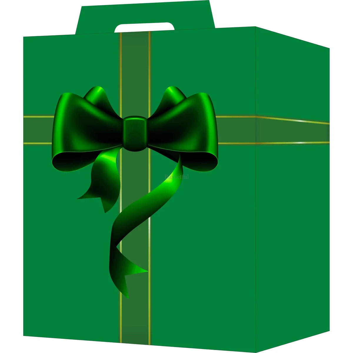 Cutie cadou green pentru set plates 12/16/18 piese