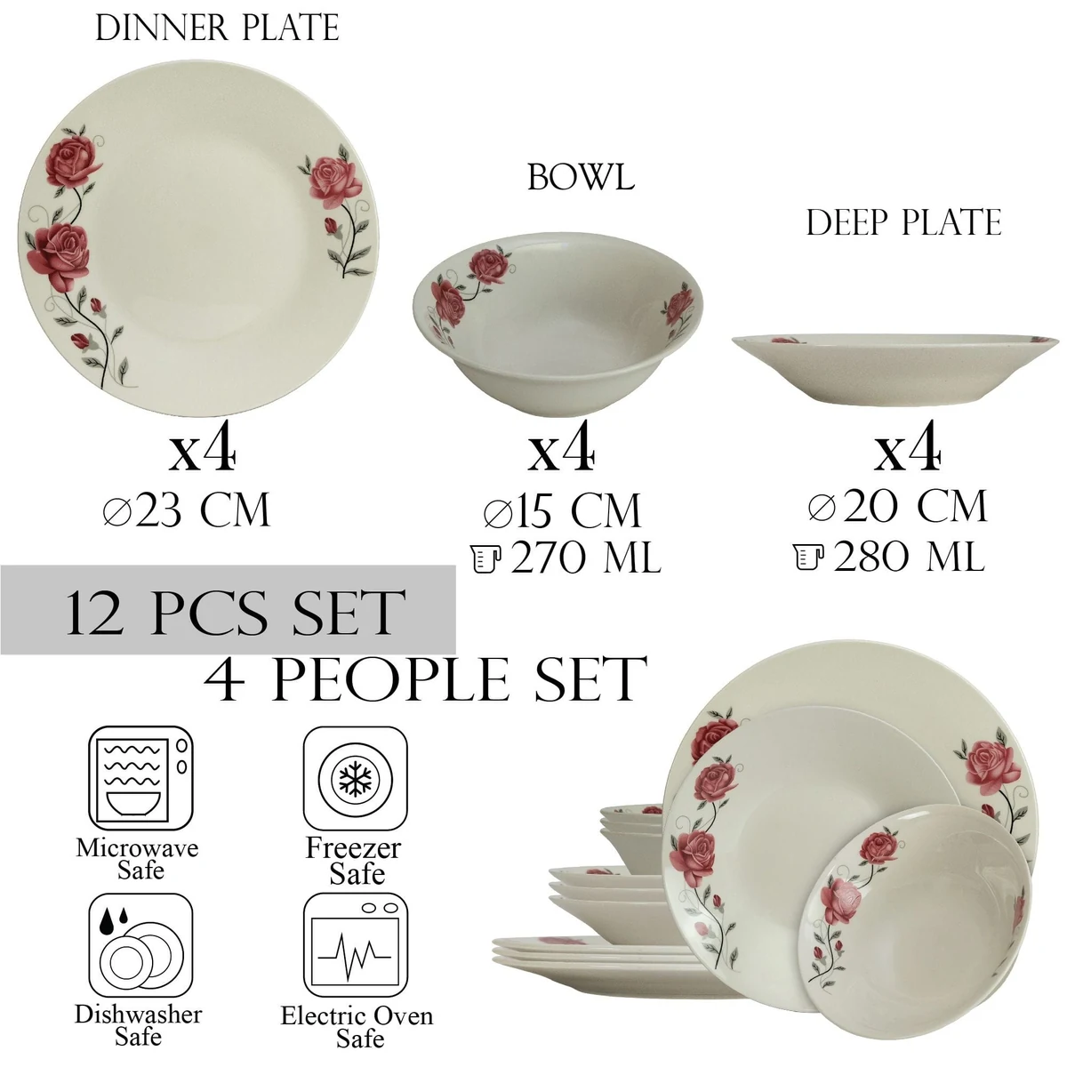 Set de farfurii pentru bucătărie - un cadou culinar, imagine 2