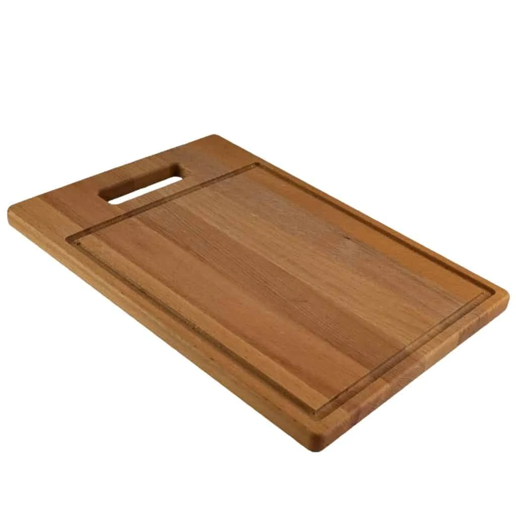 Tocator lemn 330x230x15 mm, καφέ