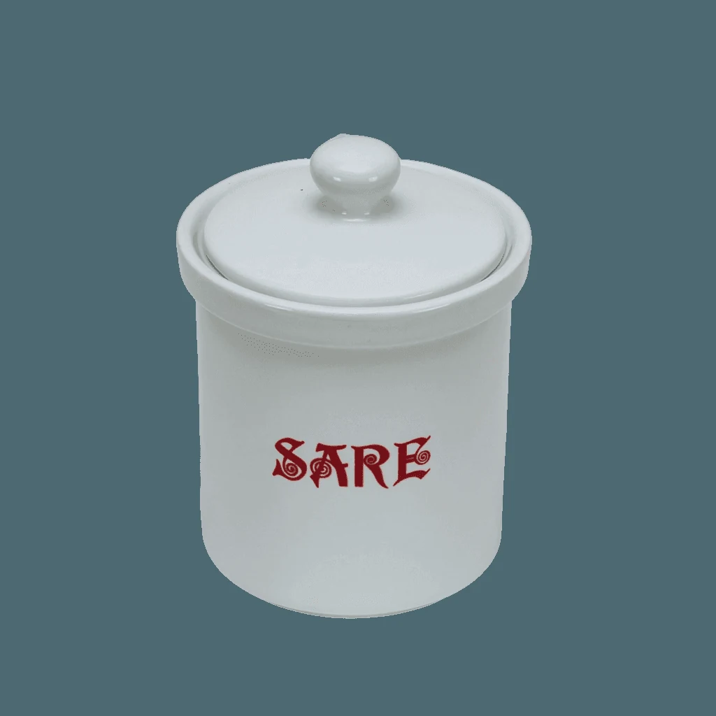 Cutie sare 600 g, alb, imagine 3