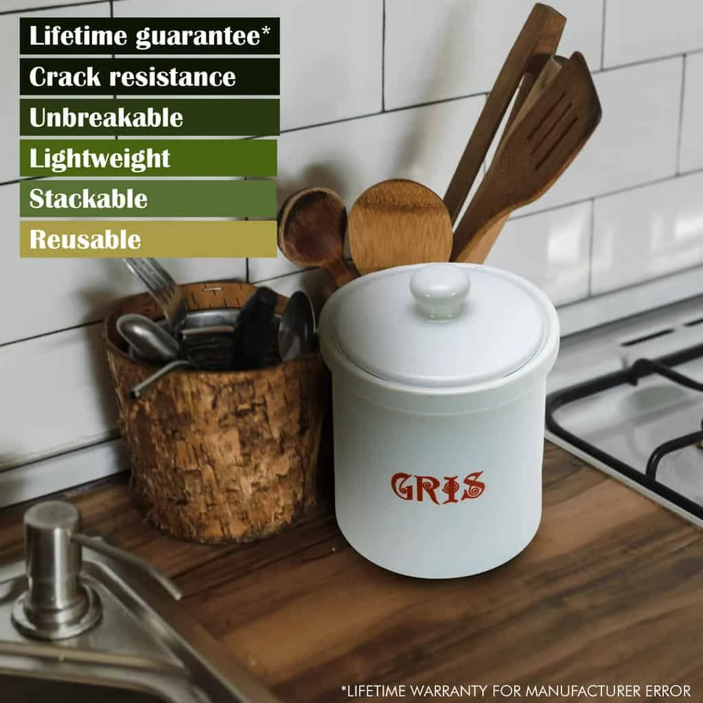 Cutie gris 600 g, alb, imagine 3