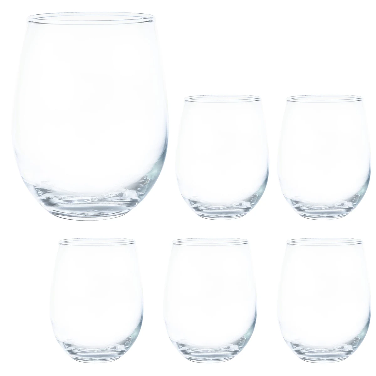 Készlet 6 pahare din üveg de 345 ml, CESIRO