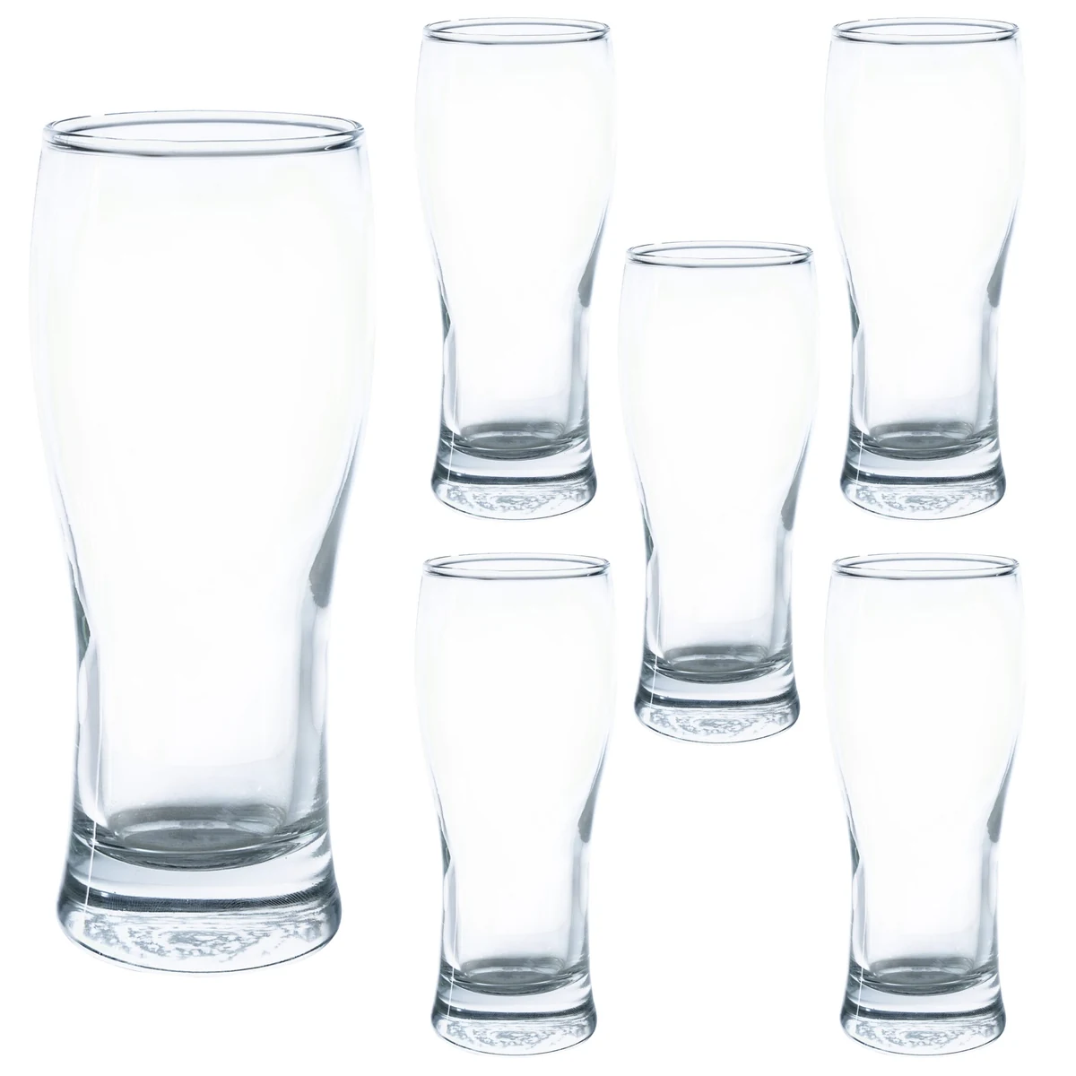 Set 6 pahare din Glas de 300 ml, CESIRO