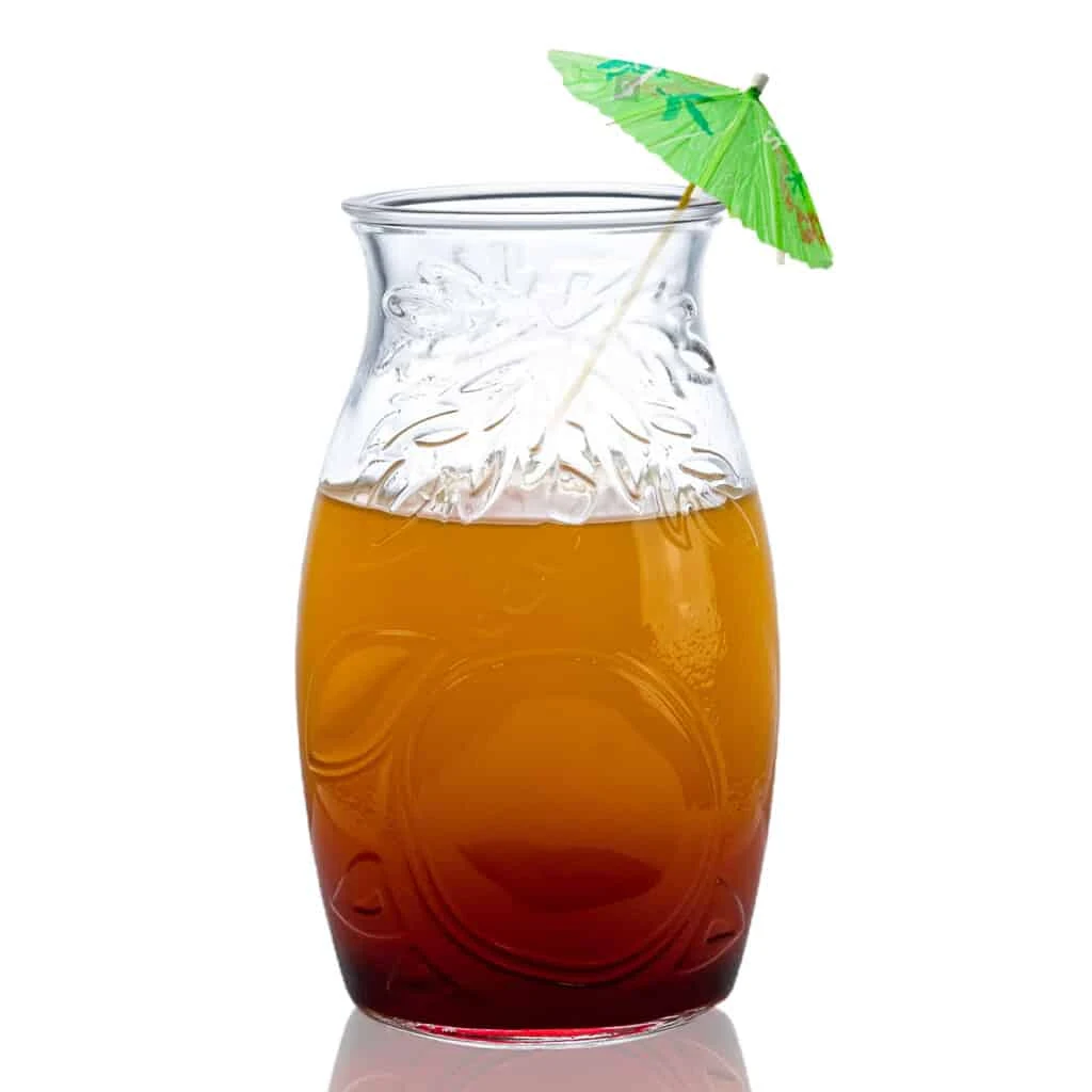 Set 6 pahare din sticla decorate in relief de 500 ml, CESIRO, imagine 5