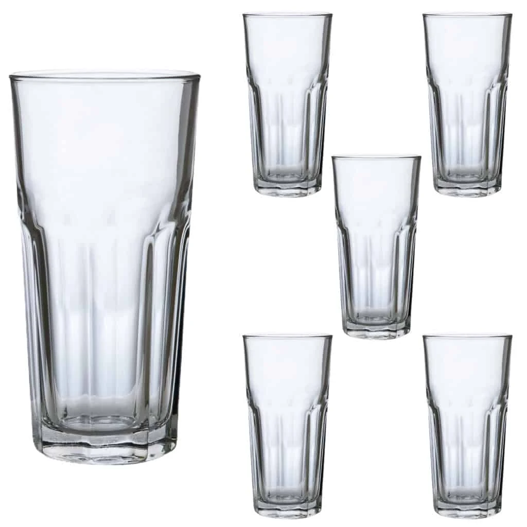 Set 6 pahare din sticla de 280 ml, Cesiro