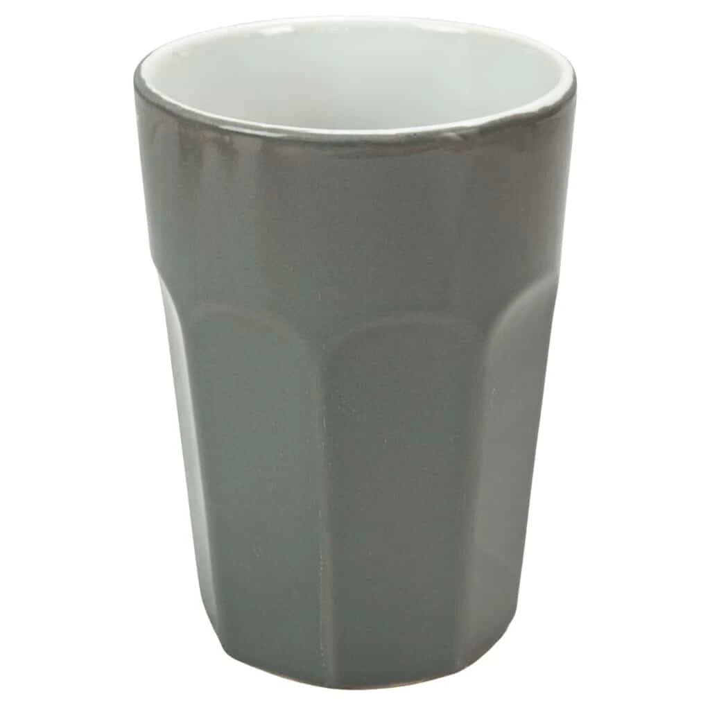 Pahar in doua culori, CESIRO, 480 ml, γκρι/λευκό