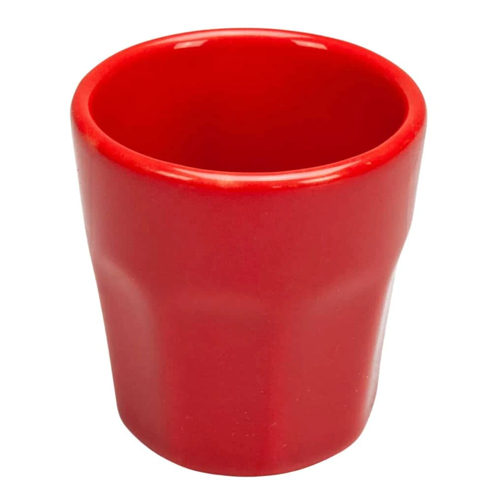 Pahar mit model de rot intens de 70 ml, CESIRO