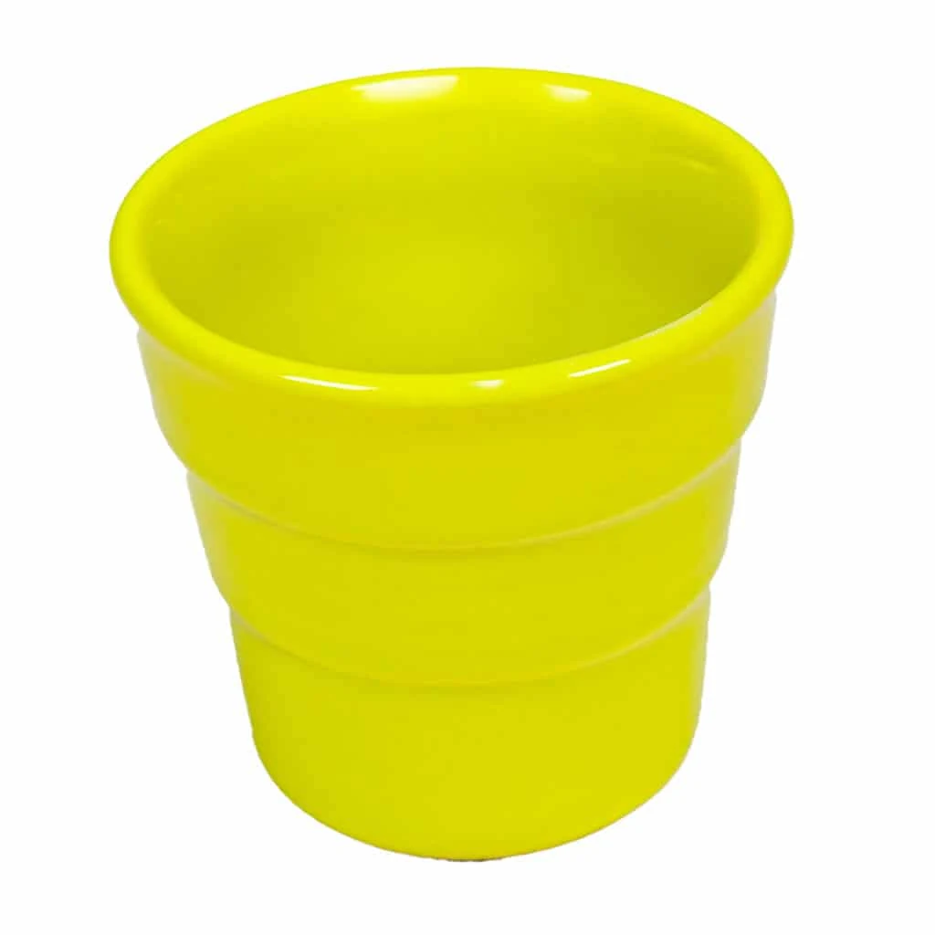 Pahar cu model Verde Neon de 120 ml, Cesiro