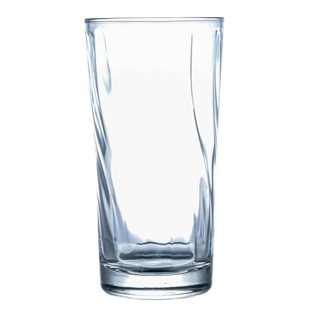 Set 6 pahare apa, 245 ml, transparent, imagine 4