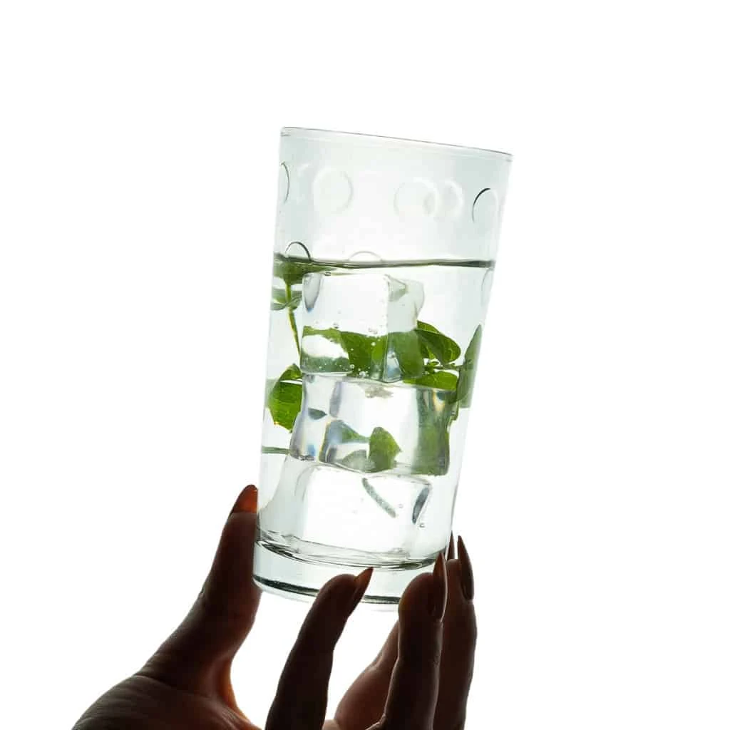Set 6 pahare apa, 245 ml, transparent, imagine 6