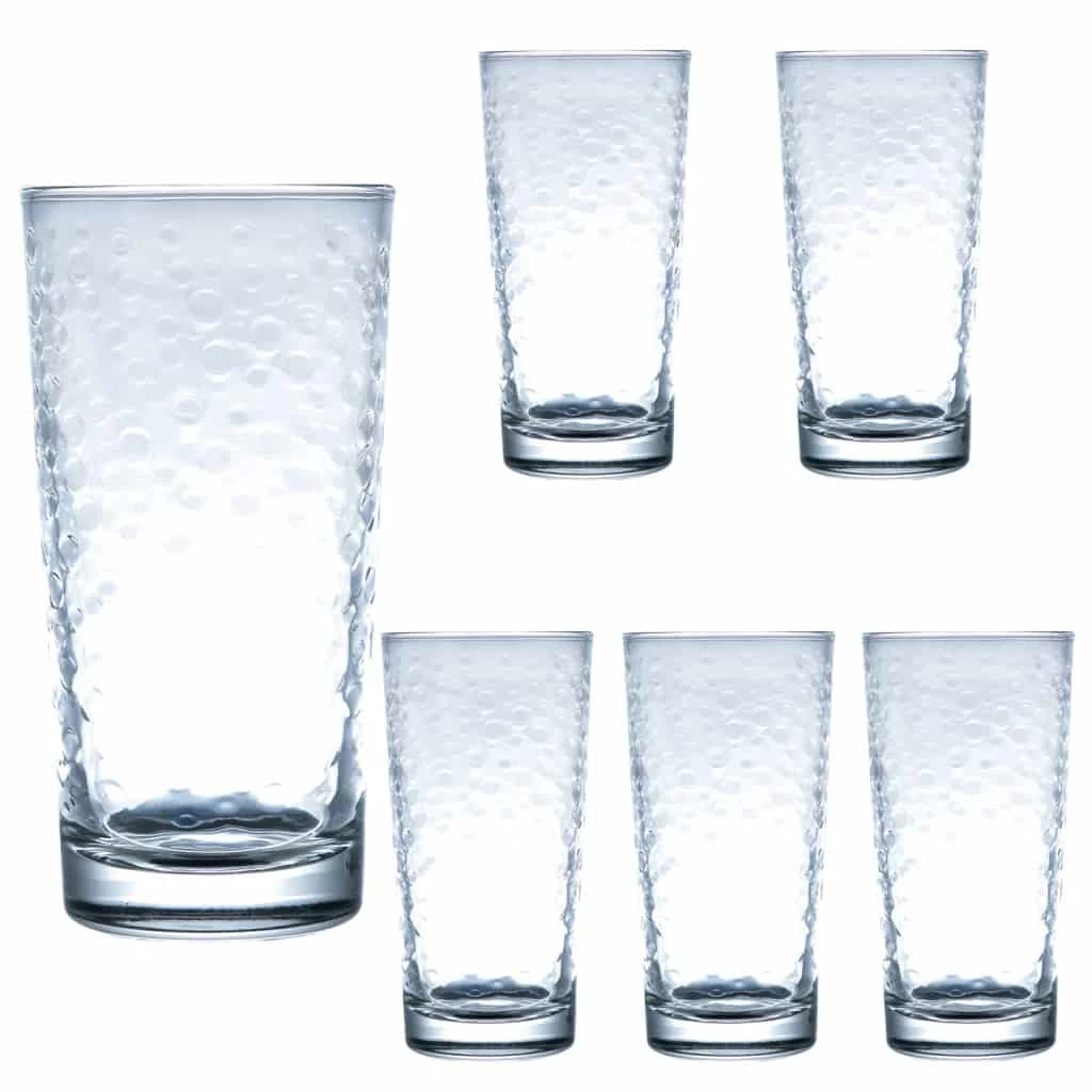 Σετ 6 ποτηριών νερού, Mist, 245 ml, διάφανα