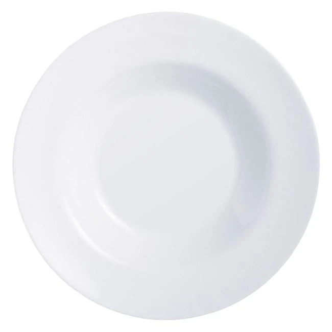 Farfurie adanca alba din opal pentru paste ø28.5cm - arcopal, imagine 2
