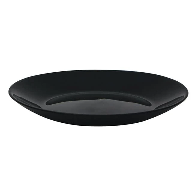 Farfurie neagra din opal pentru fructe ø18cm - arcopal, imagine 2
