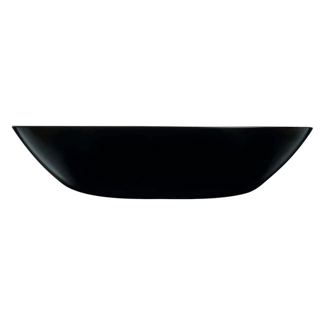 Farfurie adanca neagra din opal ø20cm, imagine 2