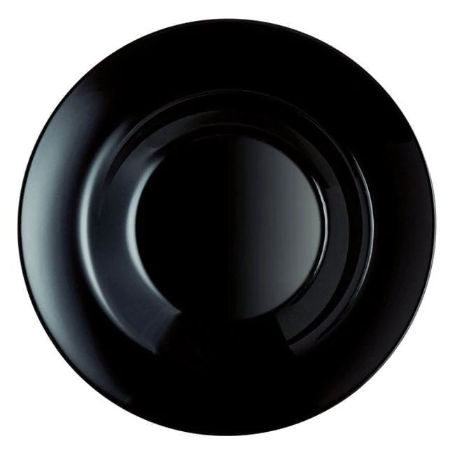 Farfurie adanca neagra din opal pentru paste ø28.5cm - arcopal, imagine 2