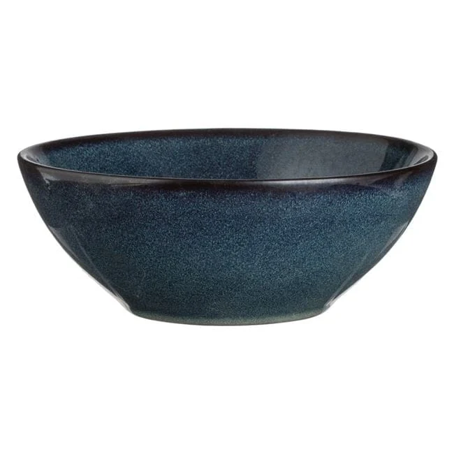 Купа син черен "glaze" ceramic 500ml