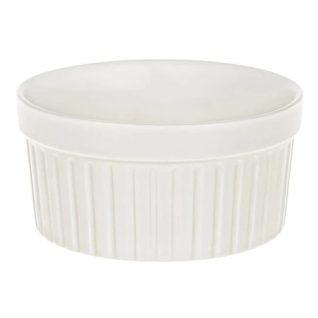 Forma Termorezistenta Ecru Ceramica pentru Prajituri 175ml