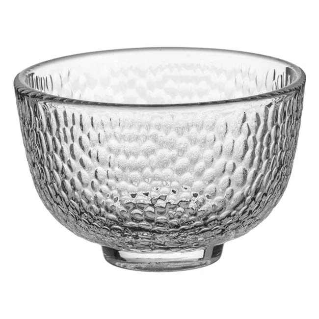 Купа rotund transparent с model dots pentru sos & dip 100ml