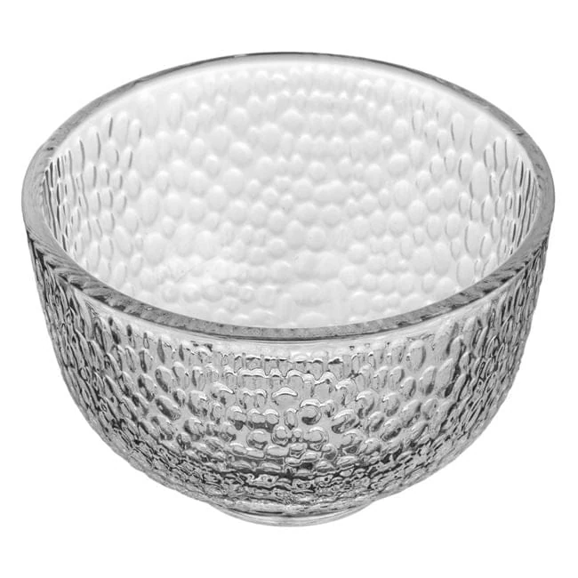 Bol rotund transparent cu model dots pentru sos & dip 100ml, imagine 3