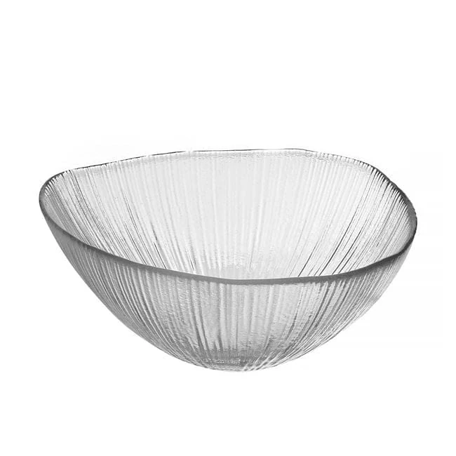 Bol Triunghiular Transparent din Sticla 'Angle' 500ml