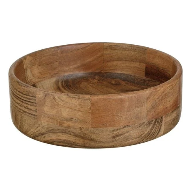 Tál rotund lemn natural ø21.5x7.5cm - 1.5l